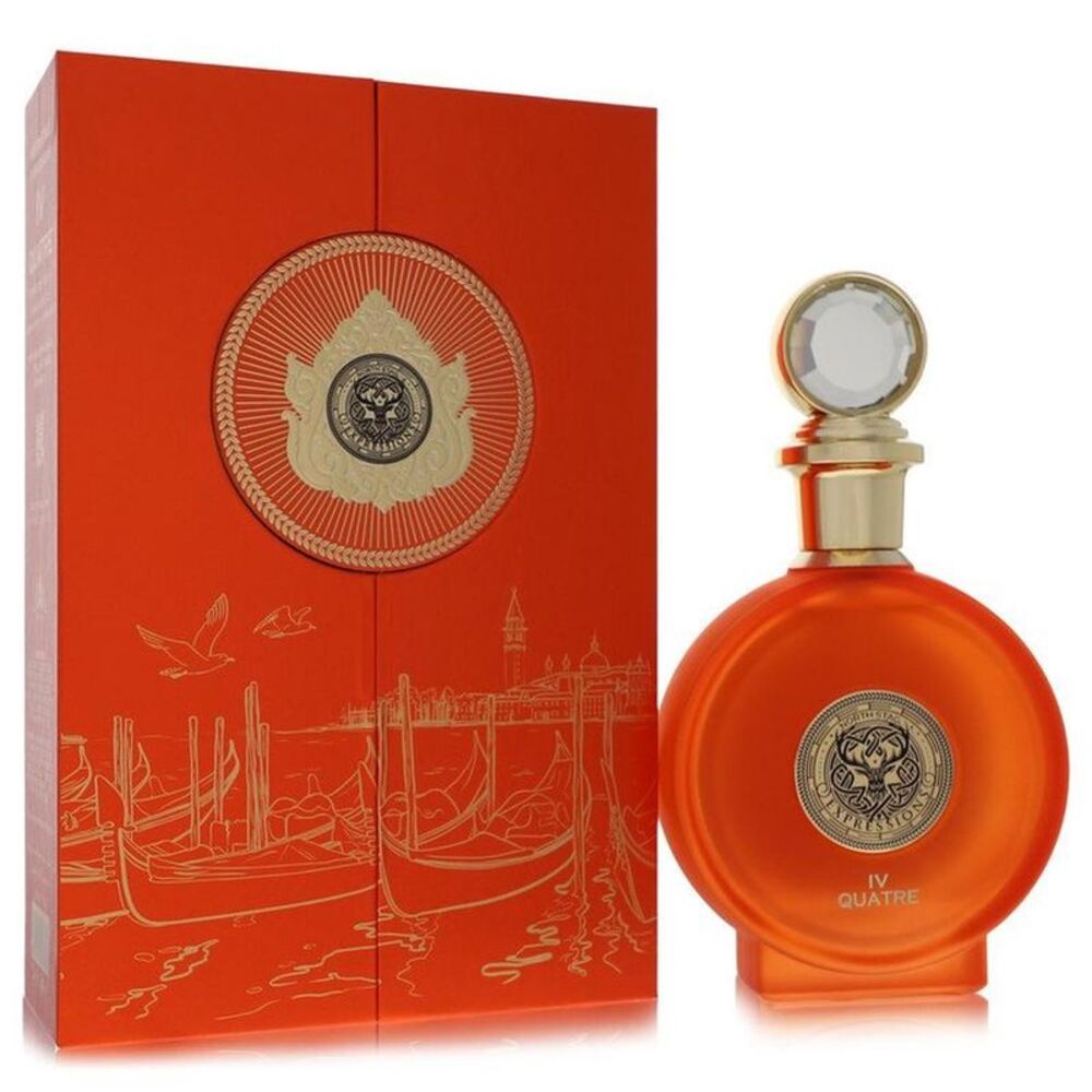 Paris Corner IV Quatre Eau De Parfum Men Orange Perfume